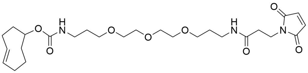 TCO-C3-PEG3-C3-Amido-Maleimide