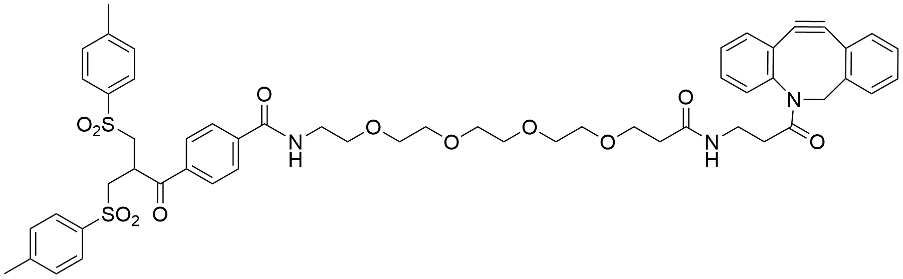 Bis-sulfone-PEG4-DBCO
