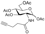 N-(4-pentynoyl)-glucosamine tetraacylated (Ac4GlcNAl)