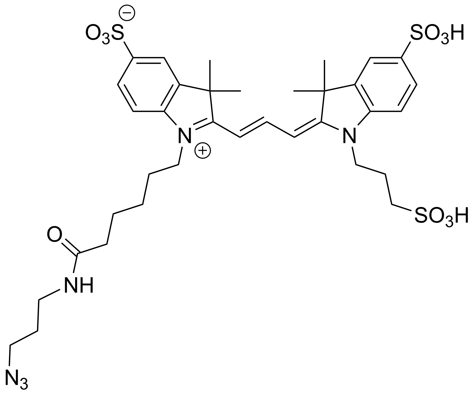 Sulfo-Cy3 Azide