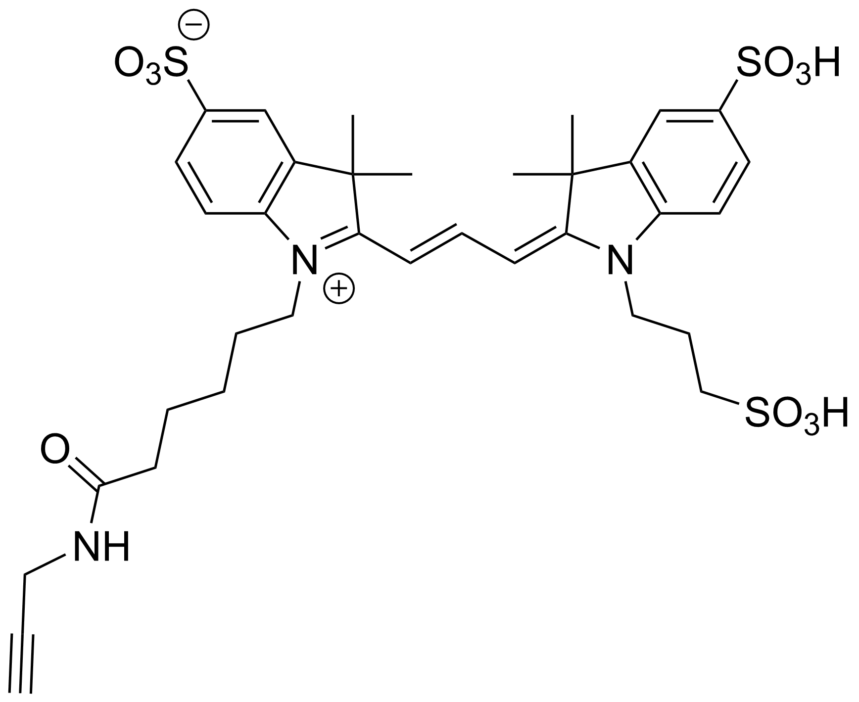 Sulfo Cy3 Alkyne