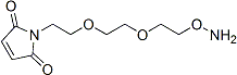 Mal-PEG2-oxyamine