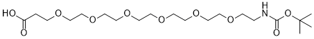 t-Boc-N-Amido-PEG6-acid