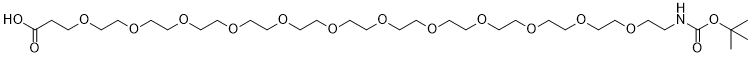 t-Boc-N-Amido-PEG12-acid