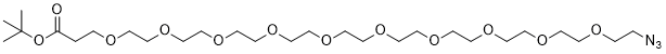 Azido-PEG10-t-butyl ester