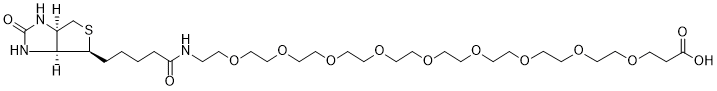 Biotin-PEG9-acid