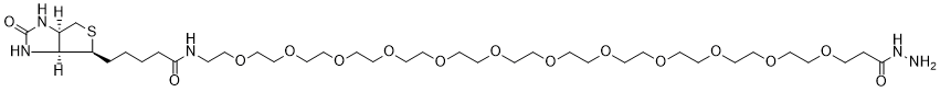 Biotin-PEG12-Hydrazide