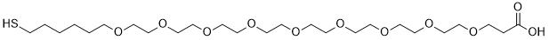 Thiol-(CH2)6-O-PEG8-acid