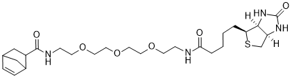Norbornene-PEG3 Biotin