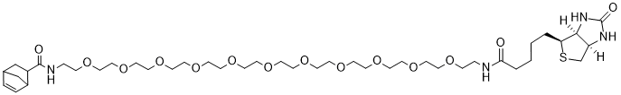 Norbornene-PEG11 Biotin