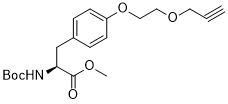 Propargyl-PEG1-BocNH Tyrosine Methyl Ester
