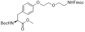 FmocNHPEG2-BocNH-Tyrosine Methyl Ester