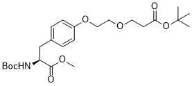 tBu-ester-PEG2-BocNH Tyrosine Methyl Ester