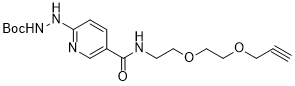 Boc-HyNic-PEG2-Propargyl