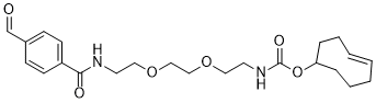Ald-benzyl-amine-PEG2-TCO