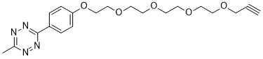 Methyltetrazine-PEG5-Alkyne