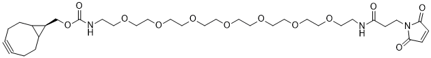 BCN-exo-PEG7-Maleimide