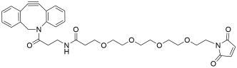 DBCO-amido-PEG4-Maleimide