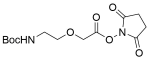t-Boc-N-Amido-PEG1-CH2CO2-NHS ester