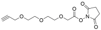 propargyl-PEG3 NHS acetate