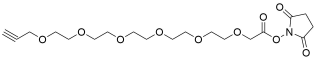 propargyl-PEG6 NHS acetate