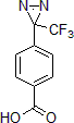 4-[3-(Trifluoromethyl)-3H-diazirin-3-yl]benzoic acid