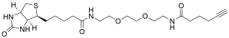 Biotin-PEG2-C4-alkyne