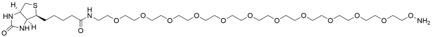 Biotin-PEG11-oxyamine HCl salt
