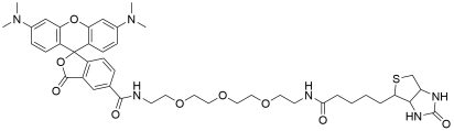 TAMRA-PEG3-biotin