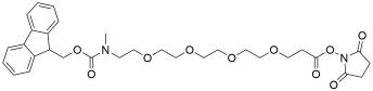 Fmoc-NMe-PEG4-NHS ester