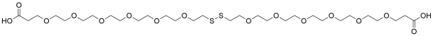 Acid-PEG6-SS-PEG6-acid