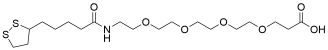 Lipoamido-PEG4-acid