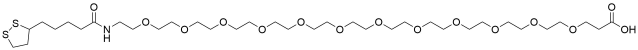 Lipoamido-PEG12-acid