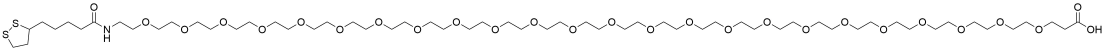 Lipoamido-PEG24-acid