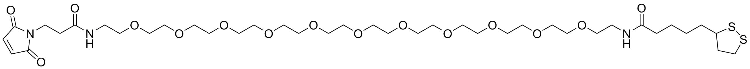 Lipoamide-PEG11-Mal