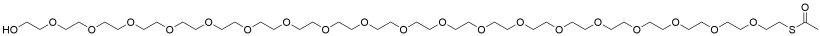 S-acetyl-PEG20-alcohol