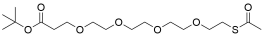 S-acetyl-PEG4-t-butyl ester