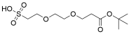 t-Butoxycarbonyl-PEG2-sulfonic acid