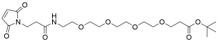 Mal-Amido-PEG4-t-butyl ester