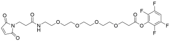 Mal-amido-PEG4-TFP ester