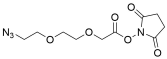 Azido-PEG2-CH2CO2-NHS