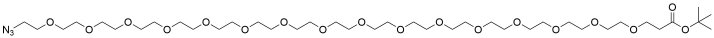 Azido-PEG16-t-butyl ester