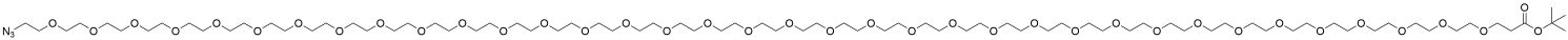 Azido-PEG36-t-butyl ester