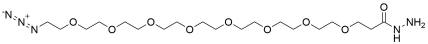 Azido-PEG8-hydrazide HCl Salt