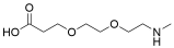 Methylamino-PEG2-acid HCl salt