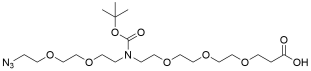 N-(Azido-PEG2)-N-Boc-PEG3-acid