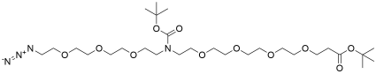 N-(Azido-PEG3)-N-Boc-PEG4-t-butyl ester
