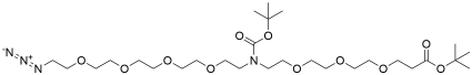 N-(Azido-PEG4)-N-Boc-PEG3-t-butyl ester