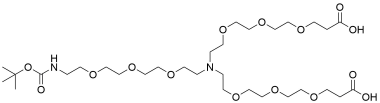N-(Boc-PEG3)-N-bis(PEG3-acid)