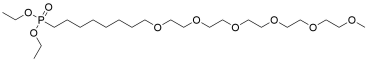 m-PEG6-(CH2)8-phosphonic acid ethyl ester